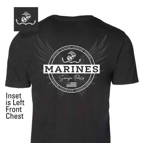 USMC Honor Courage Commitment T-Shirt - SGT GRIT