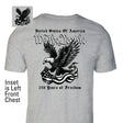 We The People 250 Years Eagle T-Shirt- Back Design - SGT GRIT