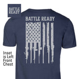 Battle Ready Flag T-Shirt -Back Design - SGT GRIT
