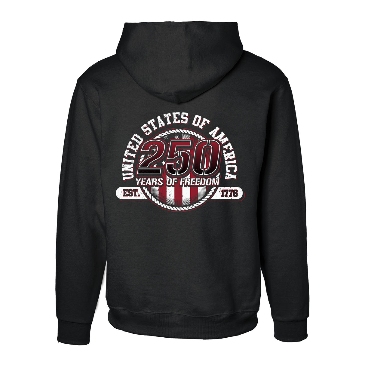 250 Years of Freedom Hoodie - Back Design - SGT GRIT