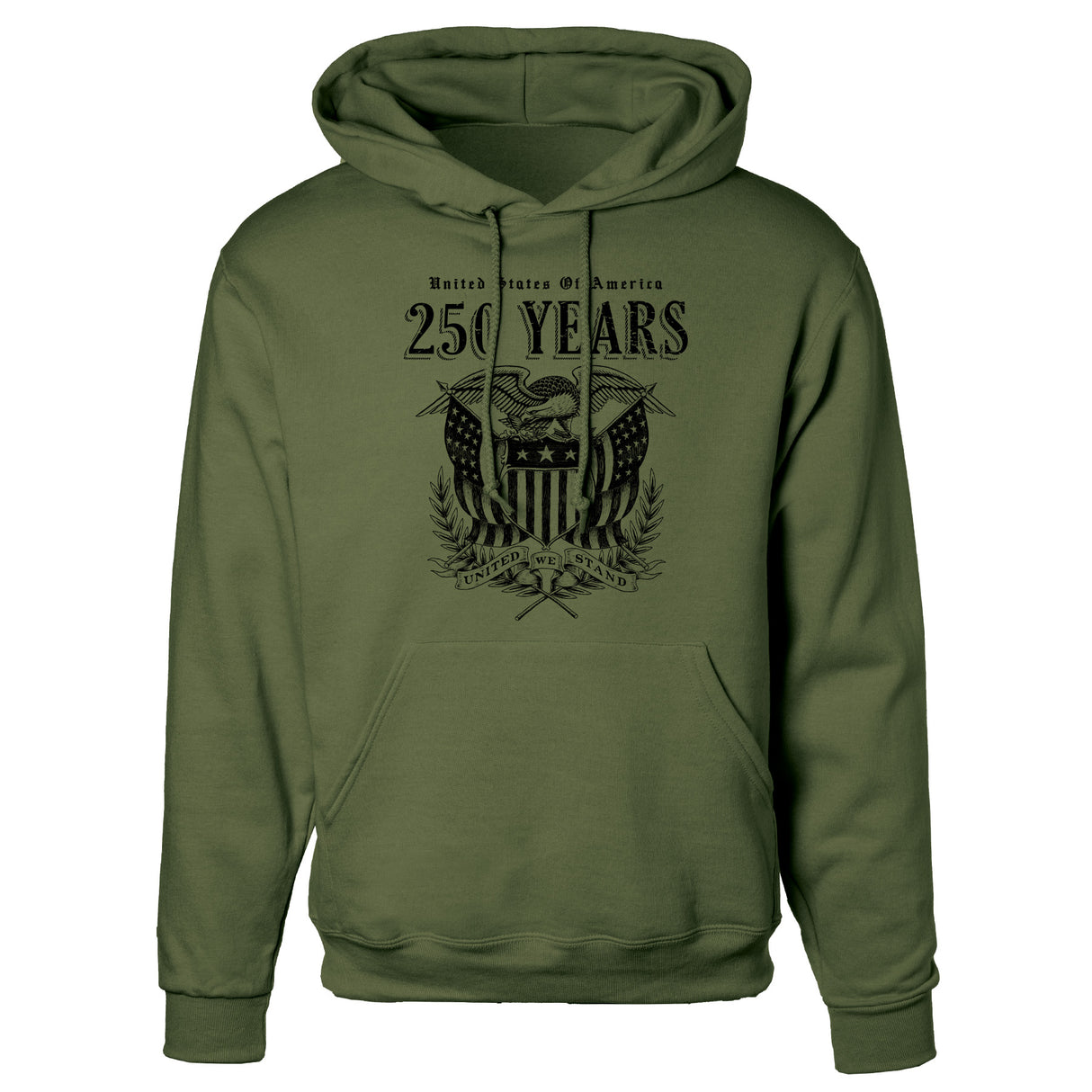 250 Years United We Stand Hoodie - SGT GRIT