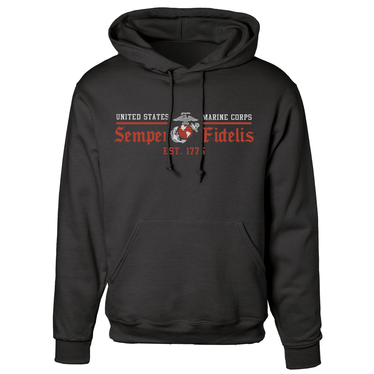 USMC Semper Fidelis Hoodie - SGT GRIT