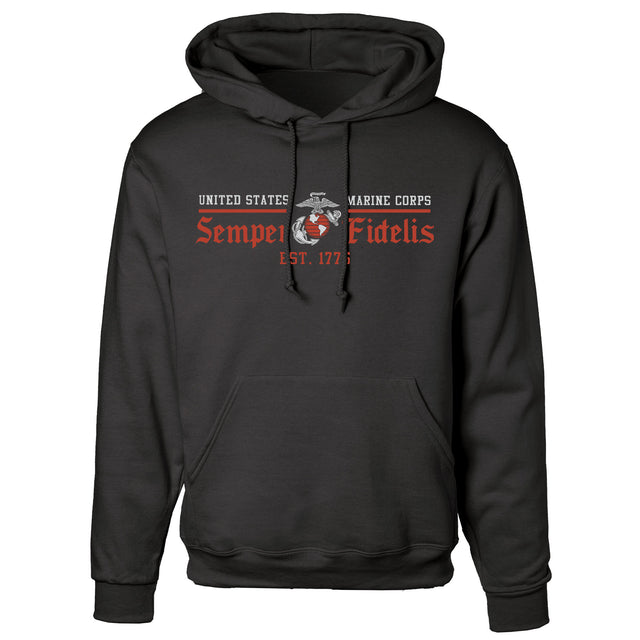 USMC Semper Fidelis Hoodie - SGT GRIT