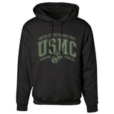 USMC Bold Collegiate Hoodie - SGT GRIT