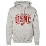 USMC Bold Collegiate Hoodie - SGT GRIT
