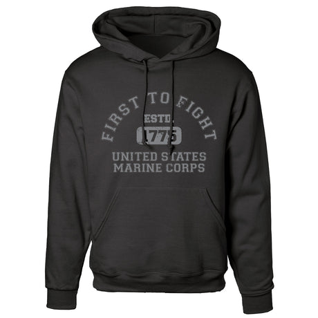 First to Fight Collegiate USMC Hoodie - SGT GRIT