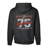 USMC Battle Ready ’75 Hoodie – Back Design - SGT GRIT
