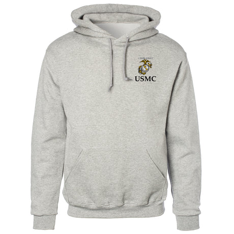 Old School Eagle, Globe, and Anchor Hoodie - SGT GRIT