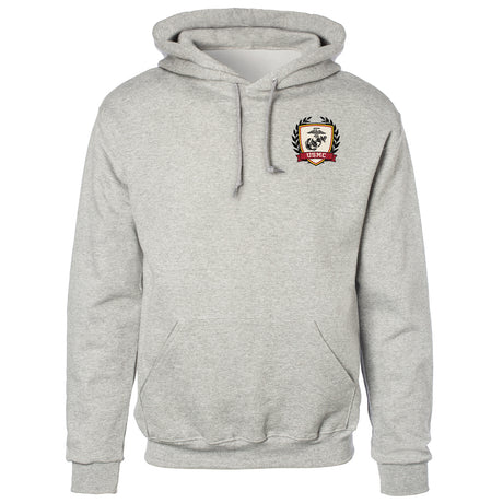Collegiate Left Chest Crest Hoodie - SGT GRIT
