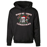 USMC Christmas Bulldog Hoodie - SGT GRIT