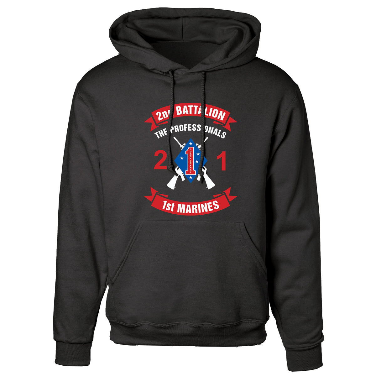 2nd Battalion 1st Marines Hoodie - SGT GRIT