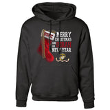 USMC Christmas Stocking Hoodie - SGT GRIT