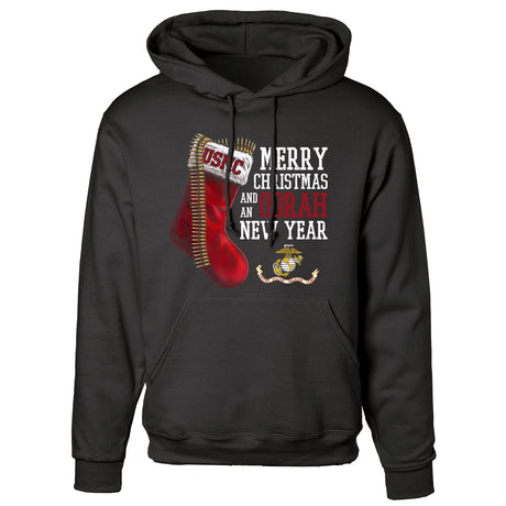 USMC Christmas Stocking Hoodie - SGT GRIT