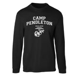 Marine Corps Base Collegiate EGA Long Sleeve T-Shirt - SGT GRIT