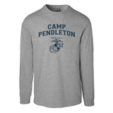 Marine Corps Base Collegiate EGA Long Sleeve T-Shirt - SGT GRIT