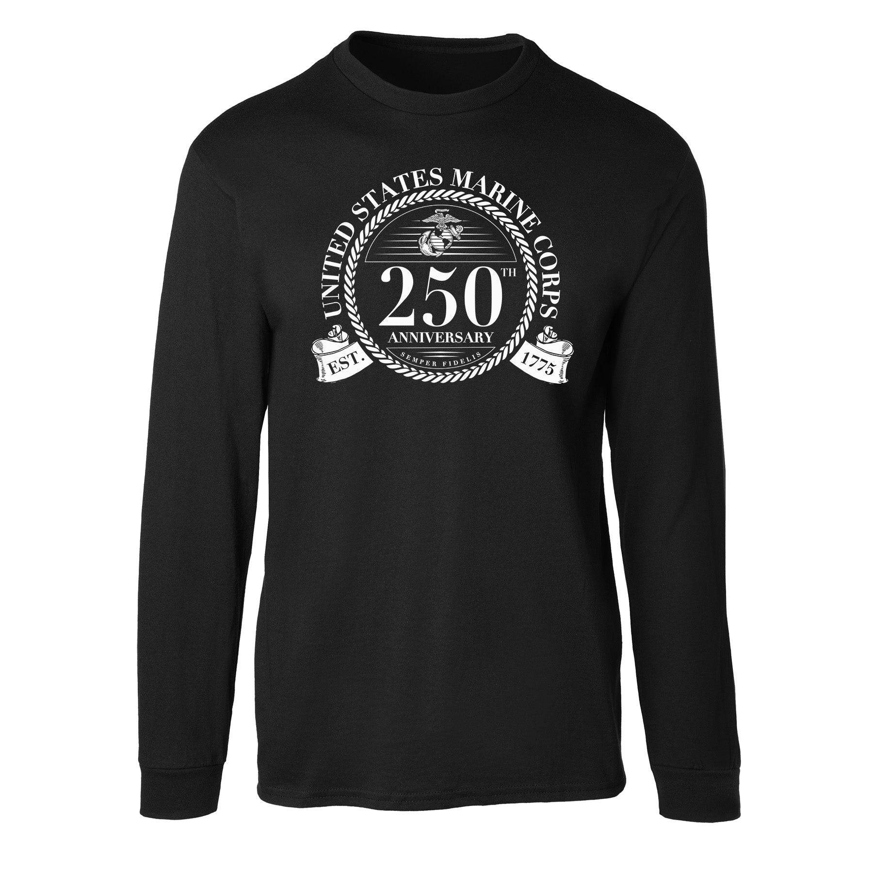 marine corps long sleeve dress shirts USMC 250th Anniversary Formal Long Sleeve Shirt, S / LS2509_DTG