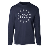 1776 Betsy Ross Flag Long Sleeve T-Shirt - SGT GRIT