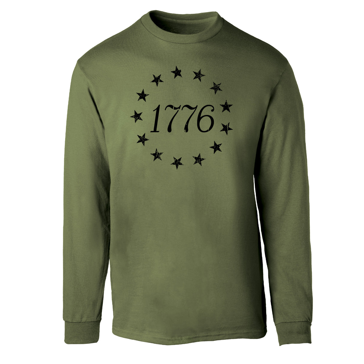1776 Betsy Ross Flag Long Sleeve T-Shirt - SGT GRIT