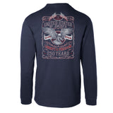 250 Years of Liberty & Freedom Long Sleeve T-Shirt - Back Design - SGT GRIT