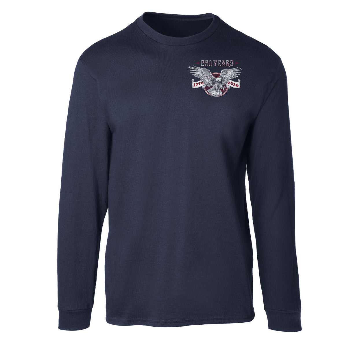 250 Years of Liberty & Freedom Long Sleeve T-Shirt - Back Design - SGT GRIT