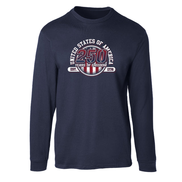 250 Years of Freedom Long Sleeve T-Shirt - SGT GRIT