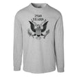 Vintage Eagle 250 Years Long Sleeve T-Shirt- Gray - SGT GRIT