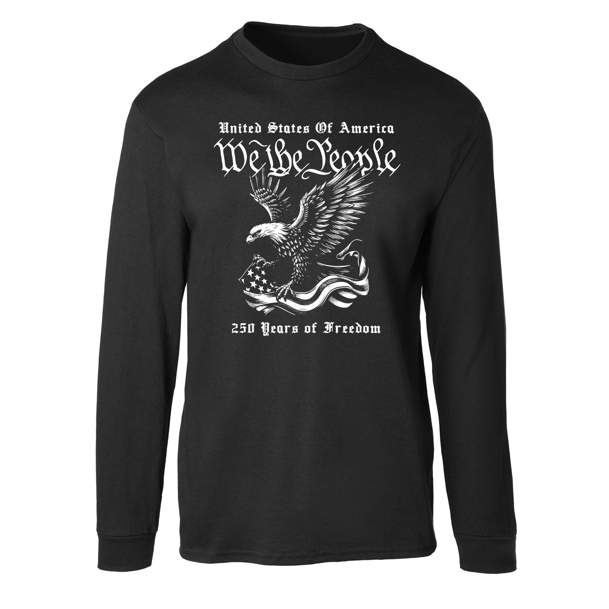 We The People 250 Years Eagle Long Sleeve T-Shirt - SGT GRIT