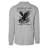 We The People 250 Years Eagle Long Sleeve T-Shirt- Back Design - SGT GRIT