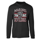 Marine Corps Devil Dogs Long Sleeve T-Shirt - SGT GRIT
