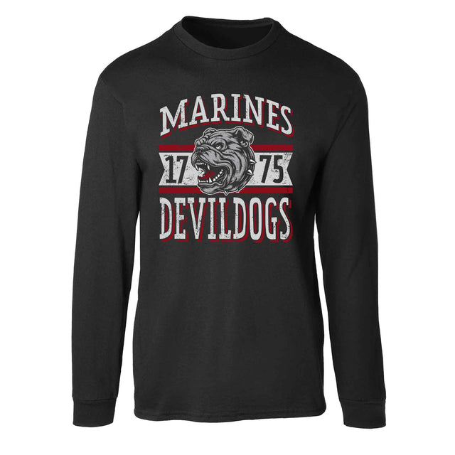 Marine Corps Devil Dogs Long Sleeve T-Shirt - SGT GRIT