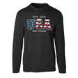 USA 250 Years Flag Long Sleeve T-Shirt - SGT GRIT
