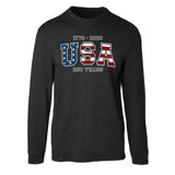 USA 250 Years Flag Long Sleeve T-Shirt - SGT GRIT