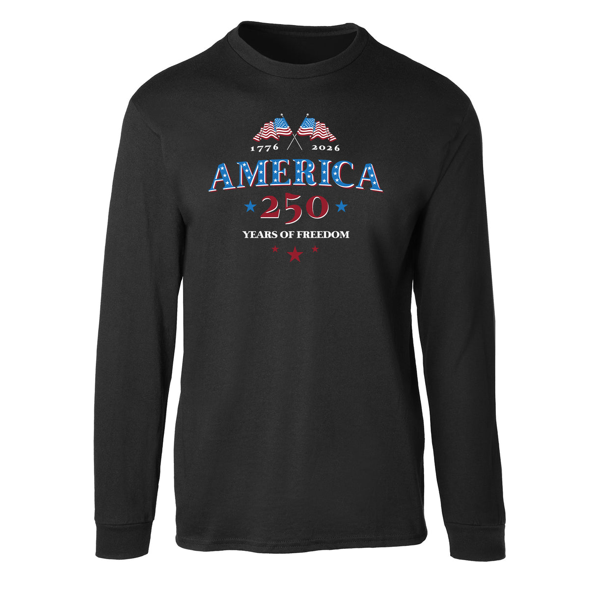 America 250 Years of Freedom Long Sleeve T-Shirt - SGT GRIT