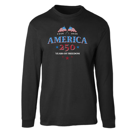 America 250 Years of Freedom Long Sleeve T-Shirt - SGT GRIT