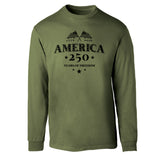 America 250 Years of Freedom Long Sleeve T-Shirt - SGT GRIT