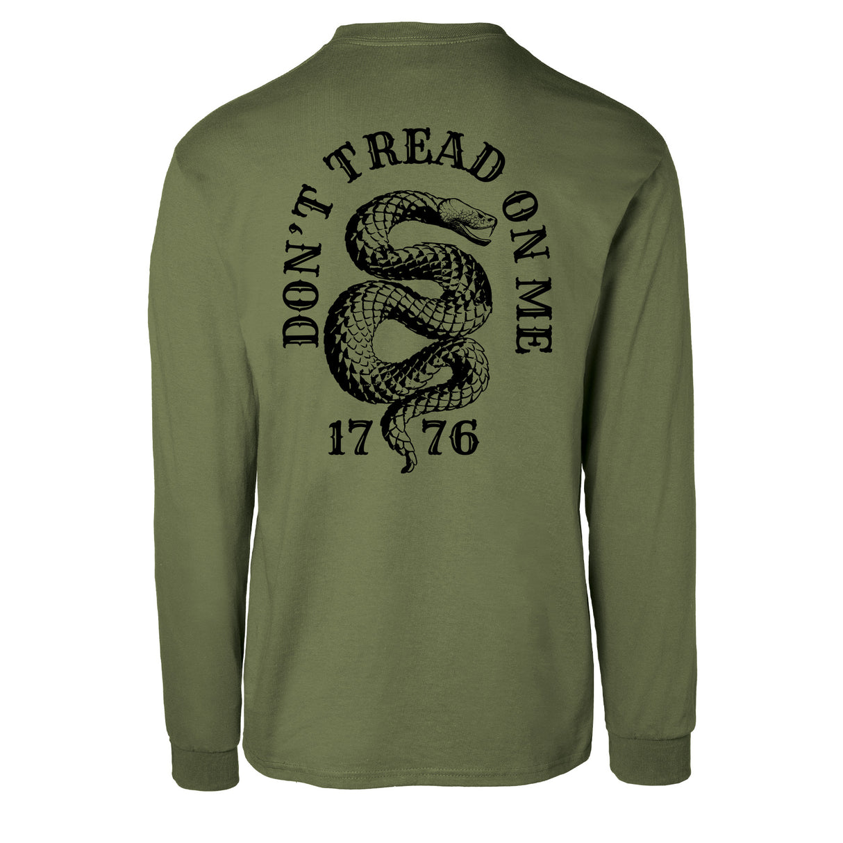 Don’t Tread On Me 1776 Long Sleeve T-Shirt - SGT GRIT