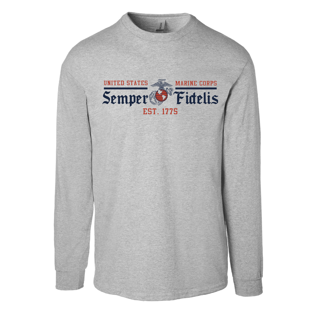 USMC Semper Fidelis Long Sleeve T-Shirt - SGT GRIT