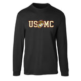 USMC Collegiate EGA Long Sleeve T-Shirt - SGT GRIT
