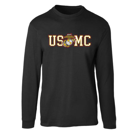 USMC Collegiate EGA Long Sleeve T-Shirt - SGT GRIT
