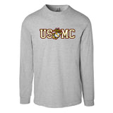 USMC Collegiate EGA Long Sleeve T-Shirt - SGT GRIT