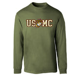 USMC Collegiate EGA Long Sleeve T-Shirt - SGT GRIT