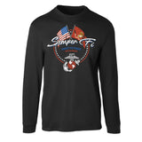 New Circle Design- Long Sleeve T-Shirt - SGT GRIT