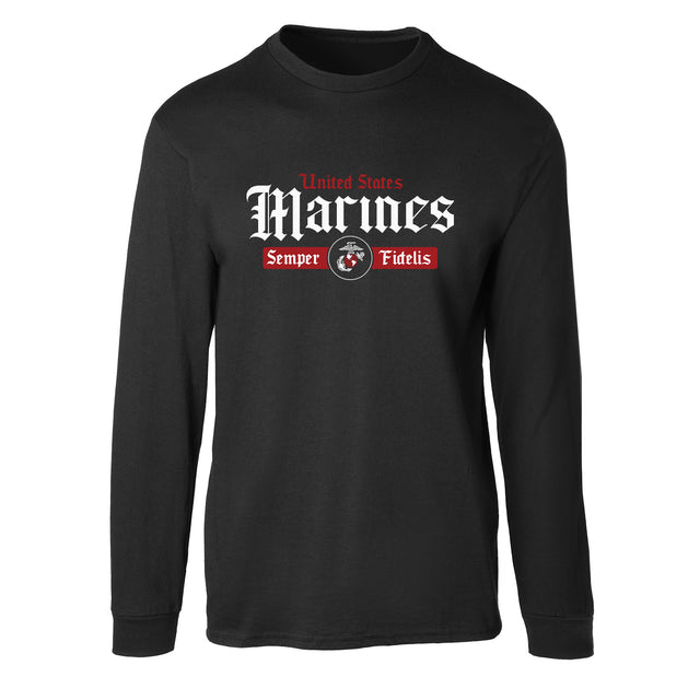 Classic United States Marines Long Sleeve T-Shirt - SGT GRIT