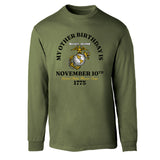 My Other Birthday Marine Corps Long Sleeve T-Shirt - SGT GRIT
