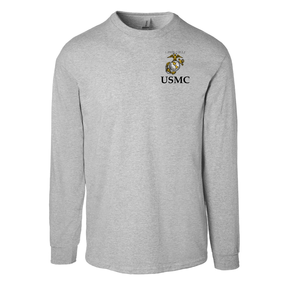 Old School Eagle, Globe, and Anchor Long Sleeve T-Shirt - SGT GRIT