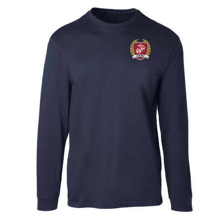Collegiate Left Chest Crest Long Sleeve T-shirt - SGT GRIT