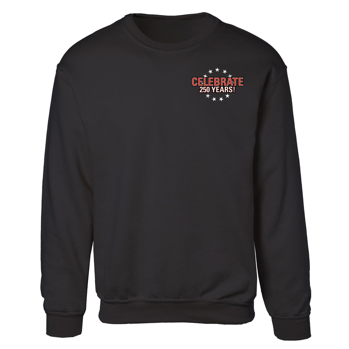 I Want You to Celebrate 250 Years Sweatshirt - Back Design - SGT GRIT