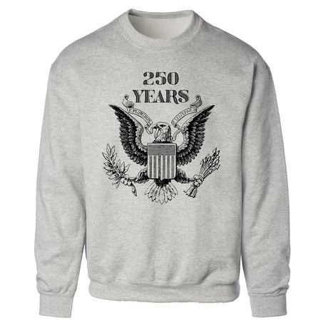 Vintage Eagle 250 Years Sweatshirt- Gray - SGT GRIT
