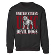 USMC Devil Dog Sweatshirt - SGT GRIT