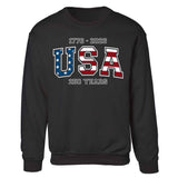 USA 250 Years Flag Sweatshirt - SGT GRIT